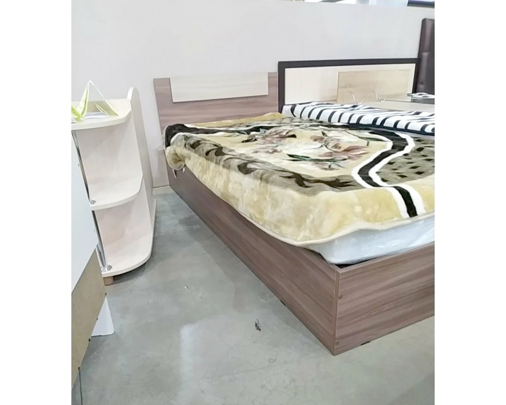 Кровать "Эко" 0.9 м Венге/лоредо