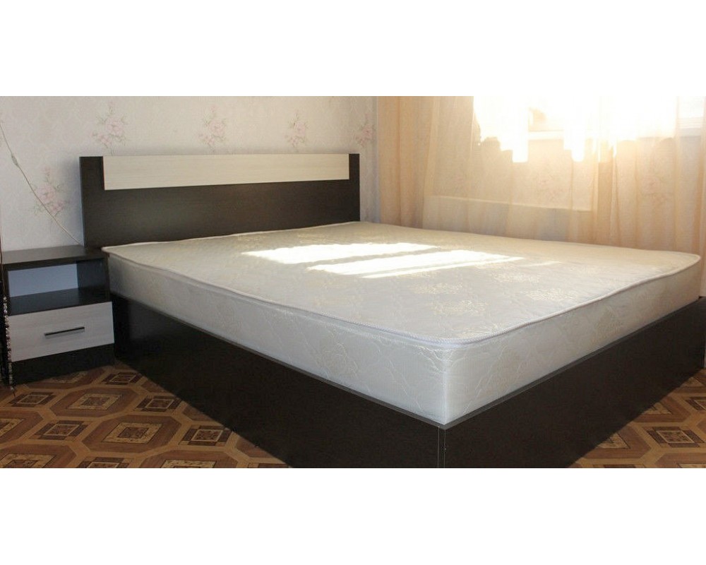Кровать "Эко" 1.6 м Венге/Лоредо