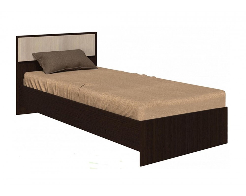 Кровать "Гармония КР 603" 90 см без матраса,  Крафт