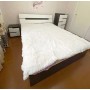 Кровать "Гавана" 1,6 м Белый акрил/Венге (без матраса)