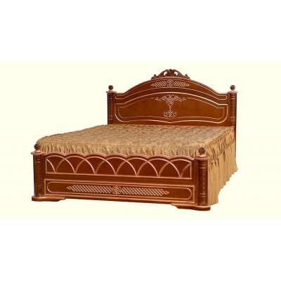 Кровать "Александра", Орех 1,2 м