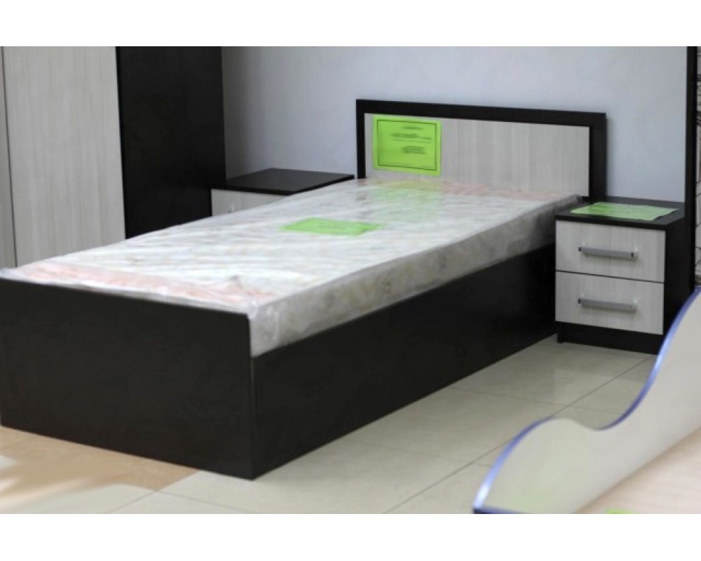 Кровать "Фиеста" 1,2 м с матрасом