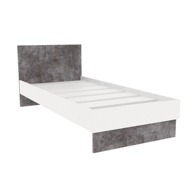 Кровать "Сканди" KР-901 Белый/ Камень 