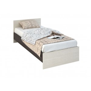 Кровать "Бася КР 555" 90 см Венге/Дуб белфорд