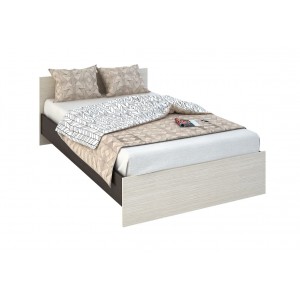 Кровать "Бася КР 556" 120 см Венге/Дуб белфорд