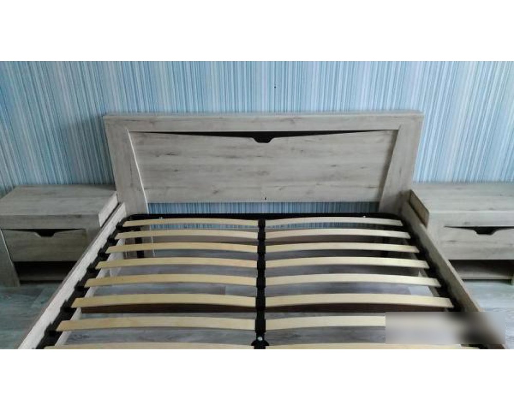 Кровать "Соренто" 1.6м Дуб Стирлинг