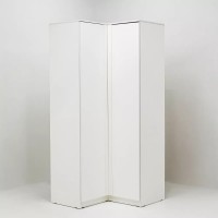 Угловой шкаф "Охта" 960 Белый гладкий