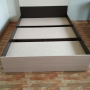 Кровать "Юнона" 0,8м Венге/Дуб
