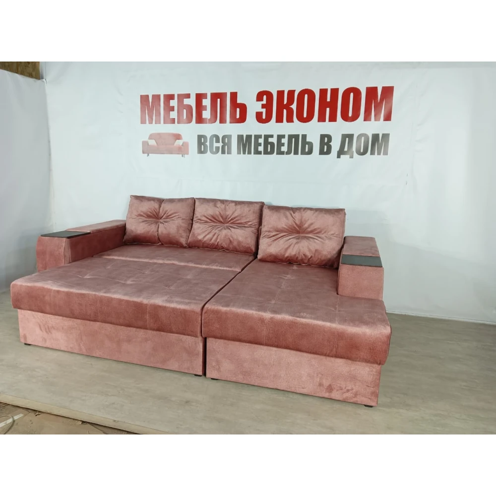 Диван угловой "Нью-Йорк" №119 с увеличенной оттоманкой