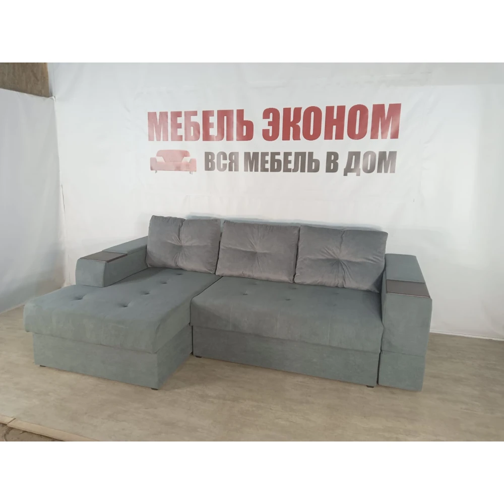 Диван угловой "Нью-Йорк" №131 с увеличенной оттоманкой