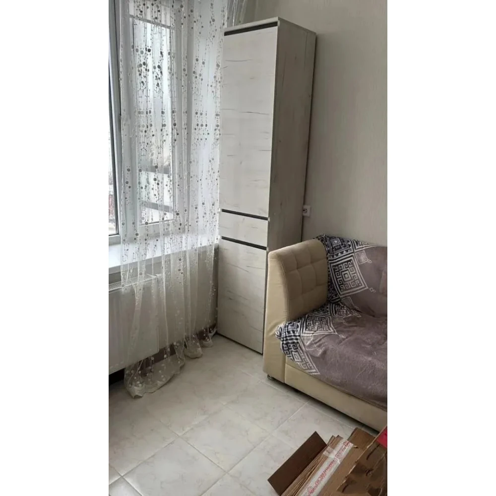 Пенал с ящиком "Гретта" 2С1Я Дуб крафт белый/Антрацит