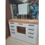 Комод "Бастон" Делано/Белый глянец