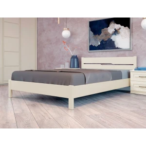 Кровать "Вероника-5" 1,4м Слоновая кость