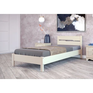 Кровать "Вероника-5" 0,9м Слоновая кость