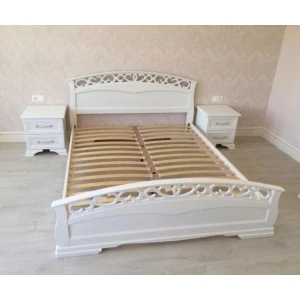 Кровать "Грация-1" 1,6м Белый