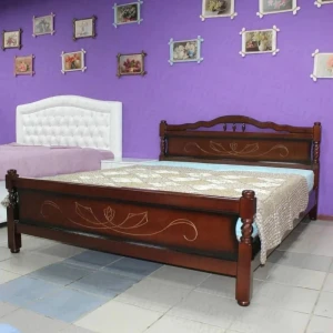 Кровать "Карина-5" 1,4м Орех