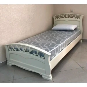 Кровать "Грация-1" 0,9м Белый