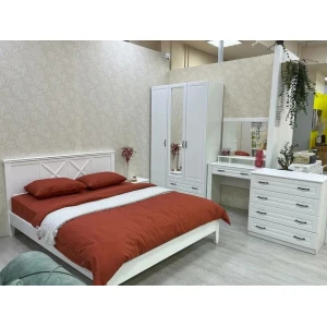 Кровать "Грация-2" 1,4м Белый