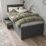 Кровать "Мори" КРМЯ-900.1 Графит