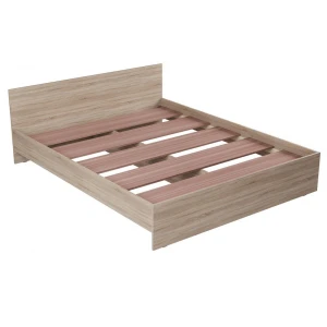 Кровать "Лайт КР-005" 1,6м Дуб Сонома светлый