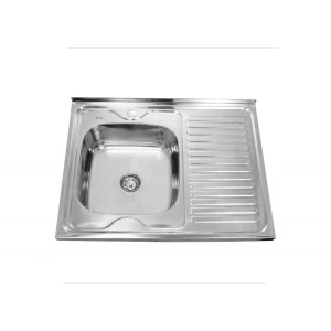 Мойка накладная 80х60 Sinklight глубокая