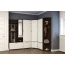 Модульная угловая прихожая "Ника" КВ №3 Венге/Лоредо