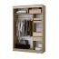Шкаф-купе "АЛЬЯНС Бабочка" 1,5м Сонома