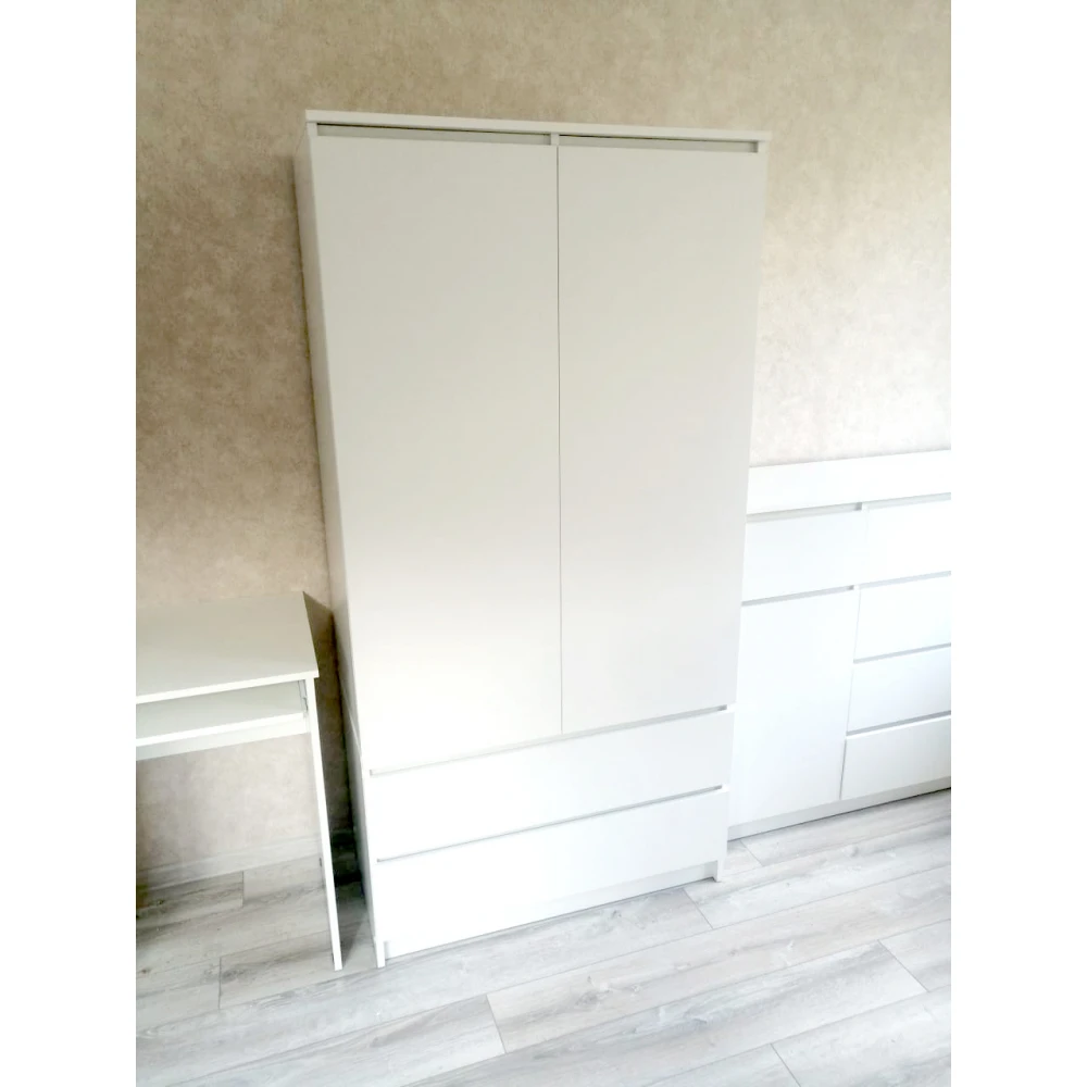 Шкаф "Мори" МШ 900.1/2 Белый