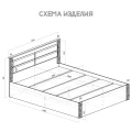 Кровать с подъем. мех. 