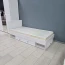Кровать "Софт" КР-01 0,9м (с ящиком комплект, без основания) Белый/Эмаль белая F26