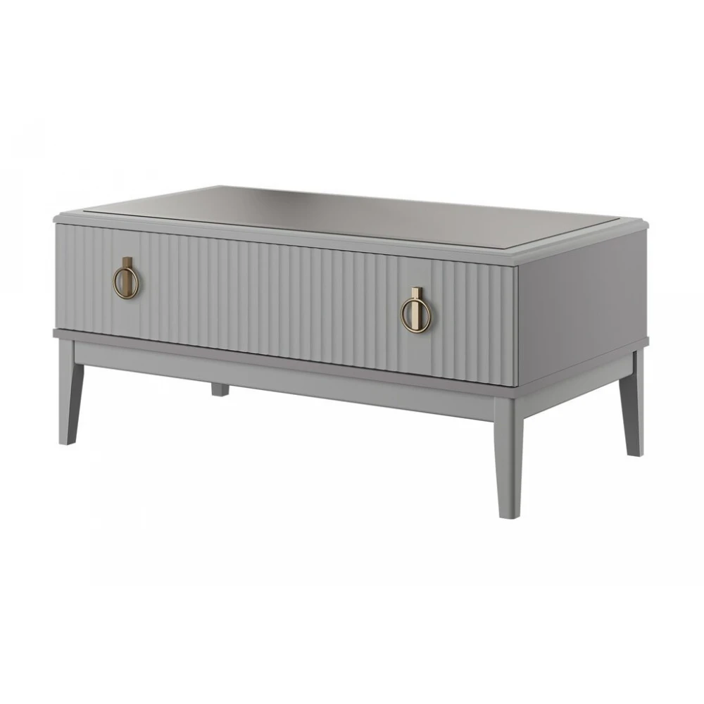 Стол журнальный "ФАРГО" Антрацит ЛАК
