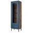 Шкаф-витрина "Гориция" ШР-1 Сапфировый ЛАК