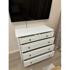 Комод 5 ящ. "Мэгги " Белый