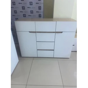 Комод "Анталия" 1200 Сонома/Белый