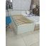 Кровать одинарная "Токио" 90 Белый текстурный