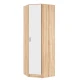 Шкаф угловой "Беатрис" Дуб сонома/Белый глянец Шкаф угловой "Беатрис" Дуб сонома/Белый глянец