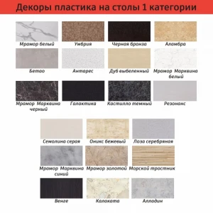 Стол "Трилогия" нераздвижной (пластик 2 категории)