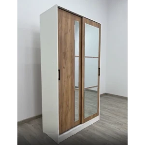 Шкаф-купе "Стиль-2" 1200 Белый/Дуб крафт золотой
