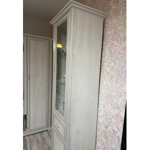 Шкаф-Витрина "Сохо" 32.06 Бетон пайн