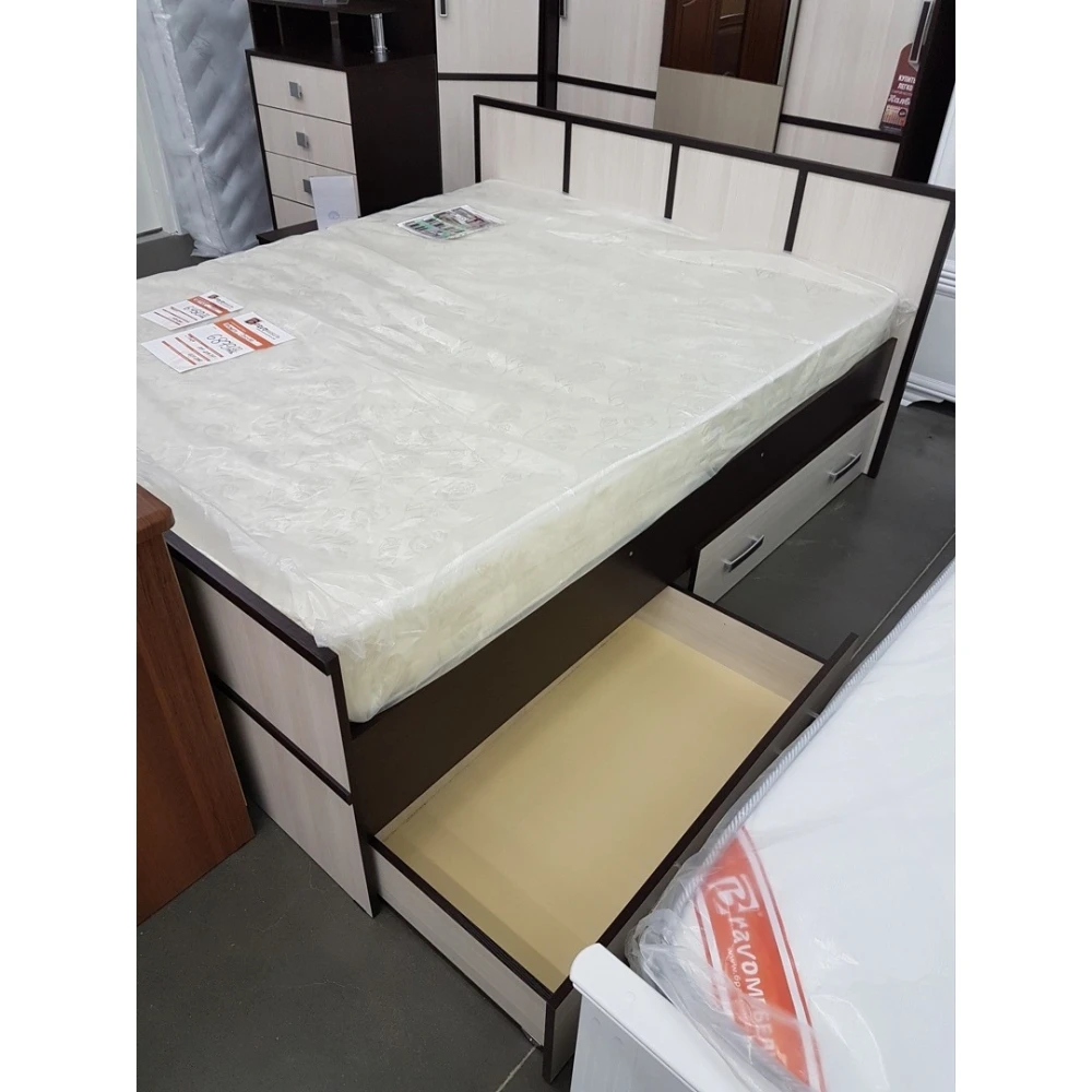 Кровать "Сакура" 1,6 м с матрасом
